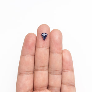 1.12ct 8.94x7.46x2.34mm Fan Rosecut Sapphire 26327-26