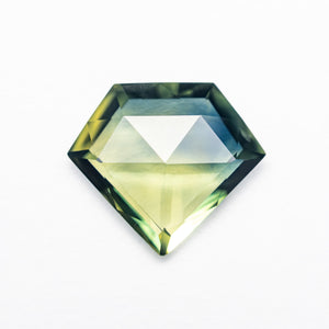 1.67ct 10.22x8.90x2.44mm Shield Rosecut Sapphire 26327-27