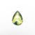 0.71ct 8.07x6.01x1.92mm Pear Rosecut Sapphire 26327-58