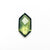 0.92ct 9.44x4.92x2.28mm Hexagon Rosecut Sapphire 26327-72