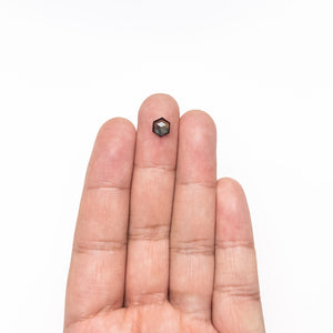 0.68ct 6.90x6.05x1.90mm Hexagon Rosecut Sapphire 26327-79