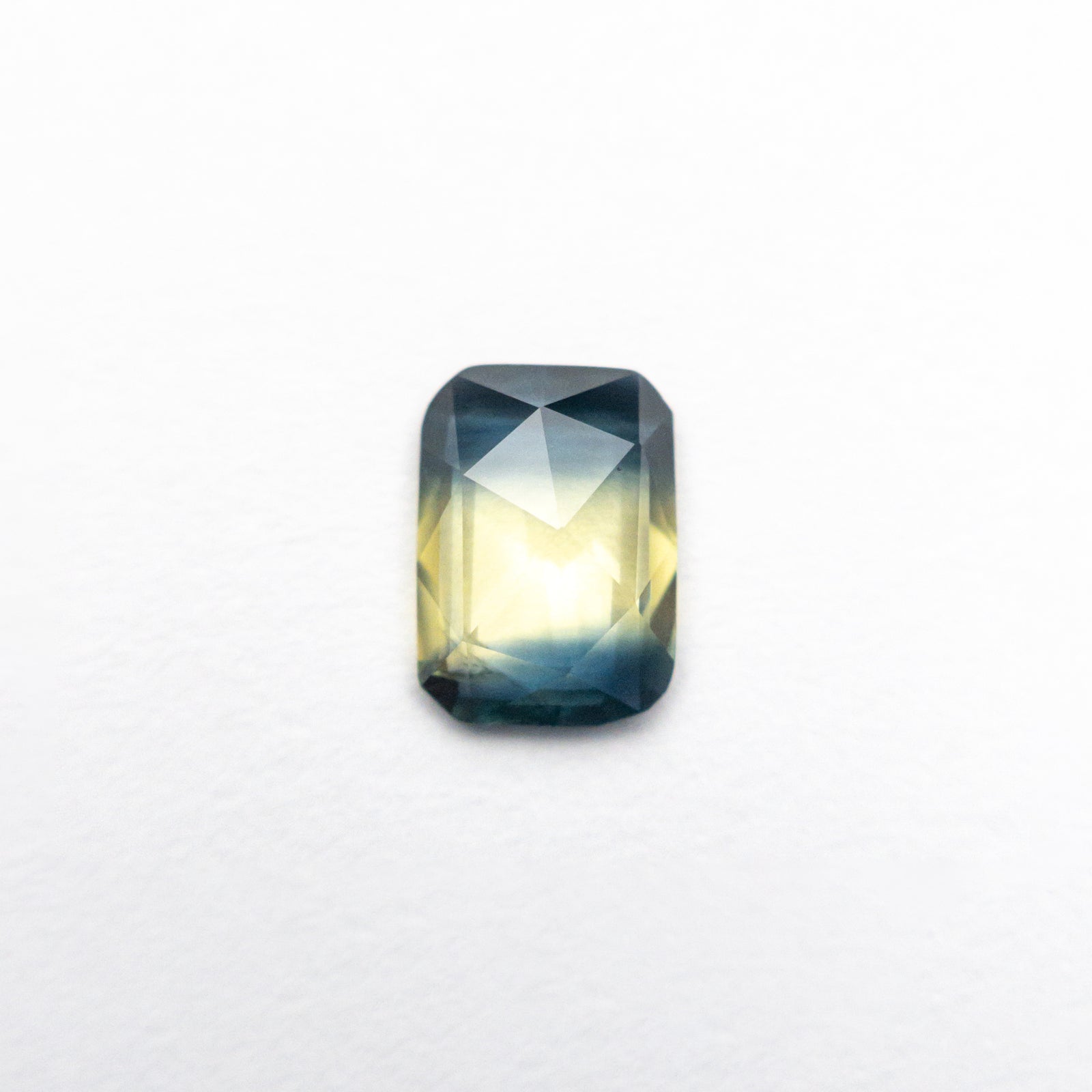 0.79ct 6.82x4.88x2.10mm Cut Corner Rectangle Rosecut Sapphire 26327-91