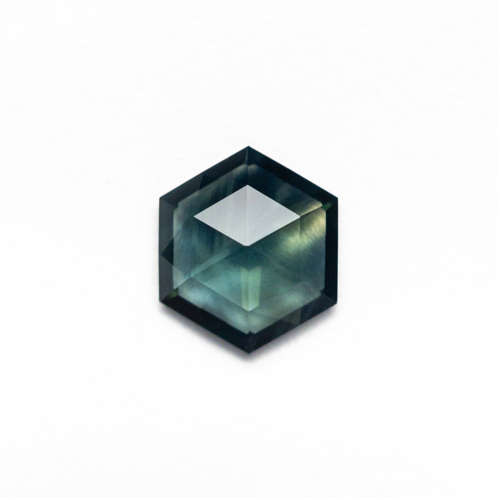 1.17ct 7.60x5.21x3.71mm Hexagon Step Cut Sapphire 26328-12
