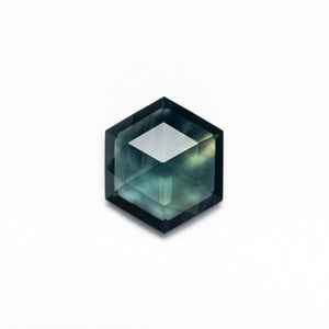 1.17ct 7.60x5.21x3.71mm Hexagon Step Cut Sapphire 26328-12
