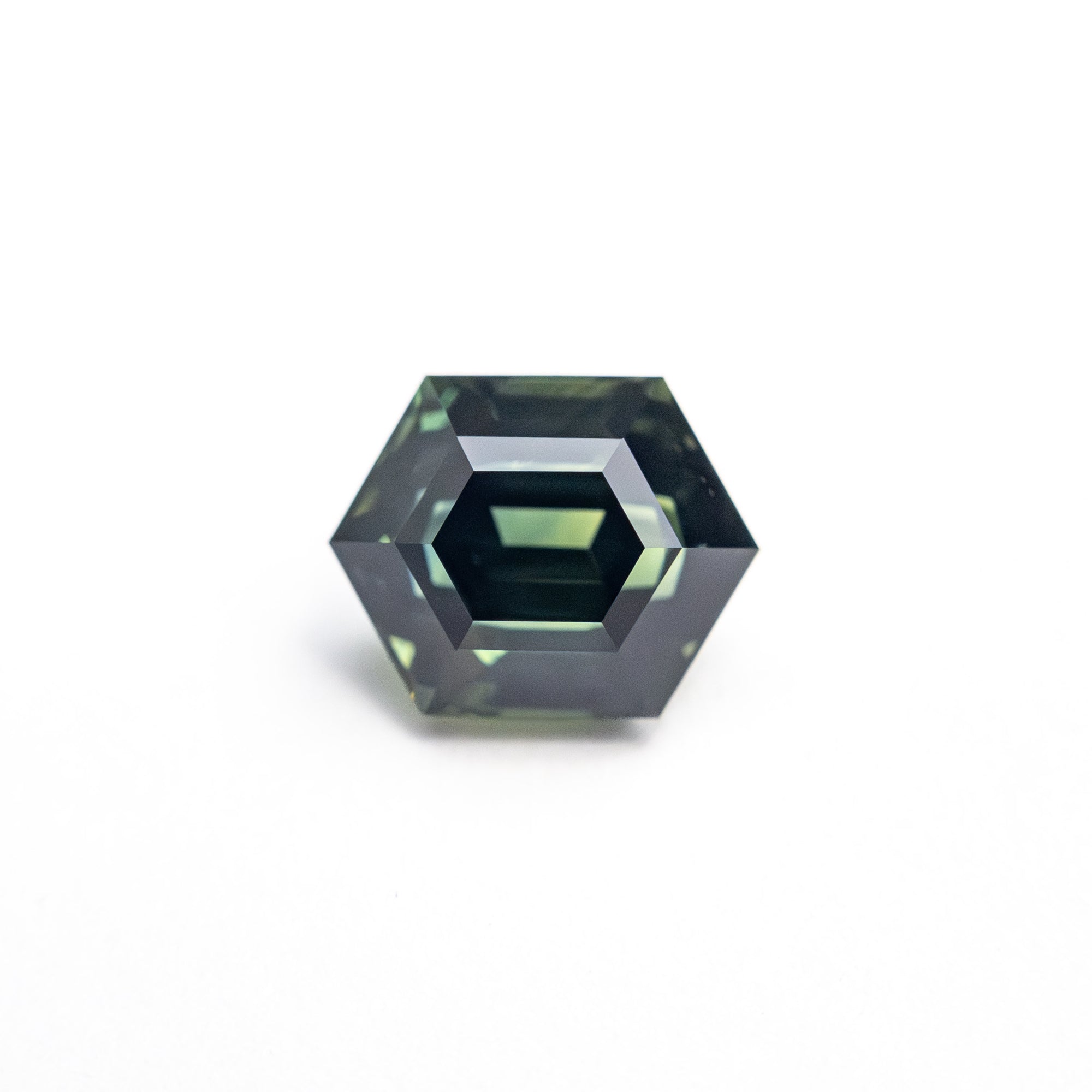1.32ct 6.82x5.39x4.37mm Hexagon Step Cut Sapphire 26343-01