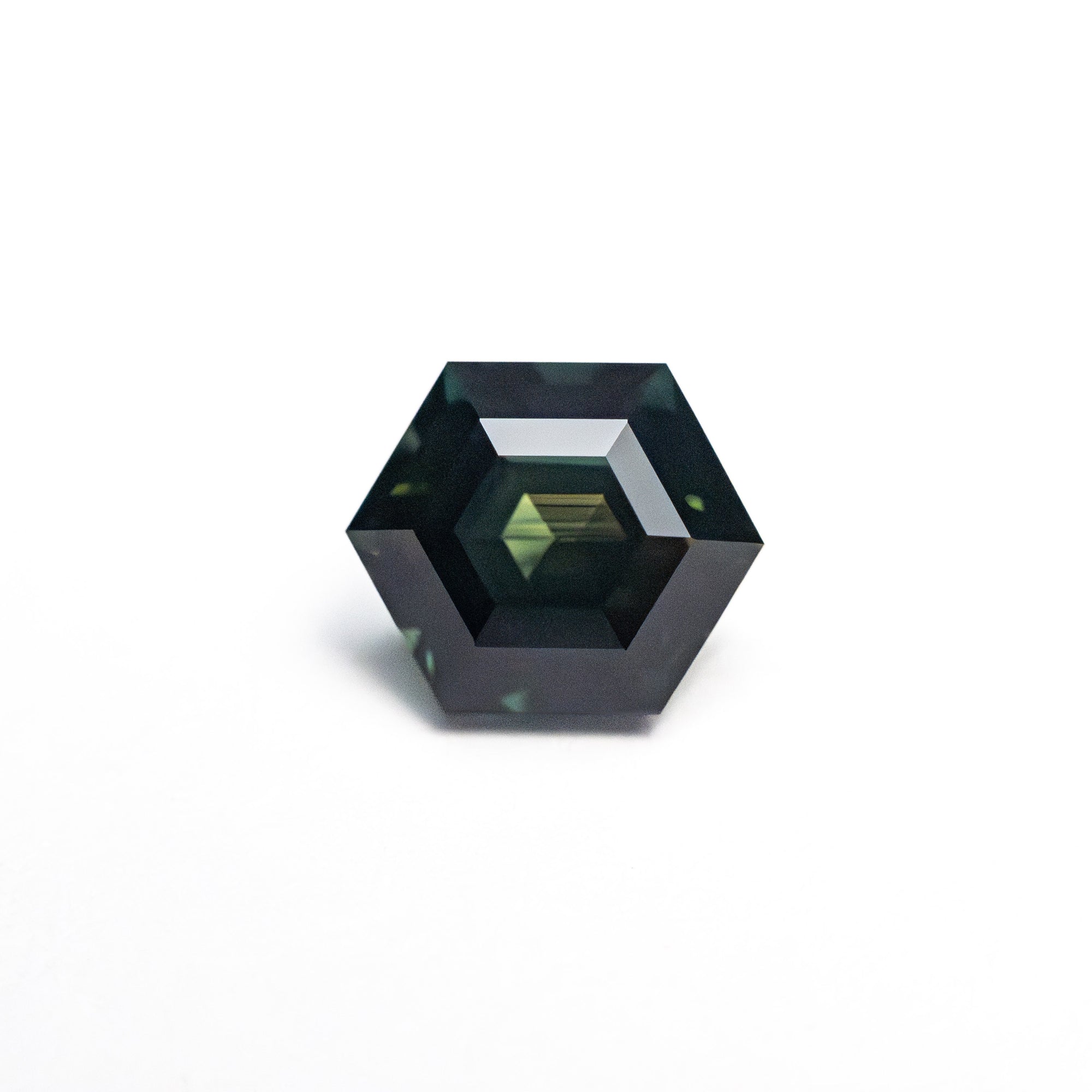1.12ct 6.55x5.47x4.09mm Hexagon Step Cut Sapphire 26343-02