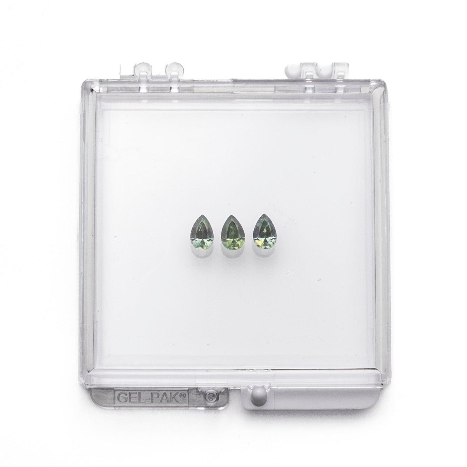 OFFLINE PARCEL 1.75cttw 3pc Pear Brilliant Sapphire Parcel 26348-01