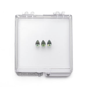 OFFLINE PARCEL 1.75cttw 3pc Pear Brilliant Sapphire Parcel 26348-01