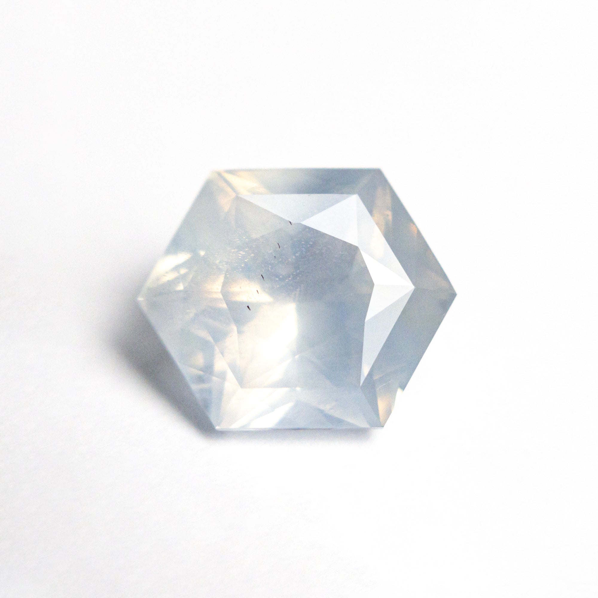 4.08ct 10.29x8.52x5.71mm Hexagon Brilliant Sapphire 26355-01