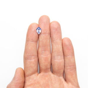 2.51ct 10.56x7.06x4.87mm Shield Brilliant Sapphire 26357-01