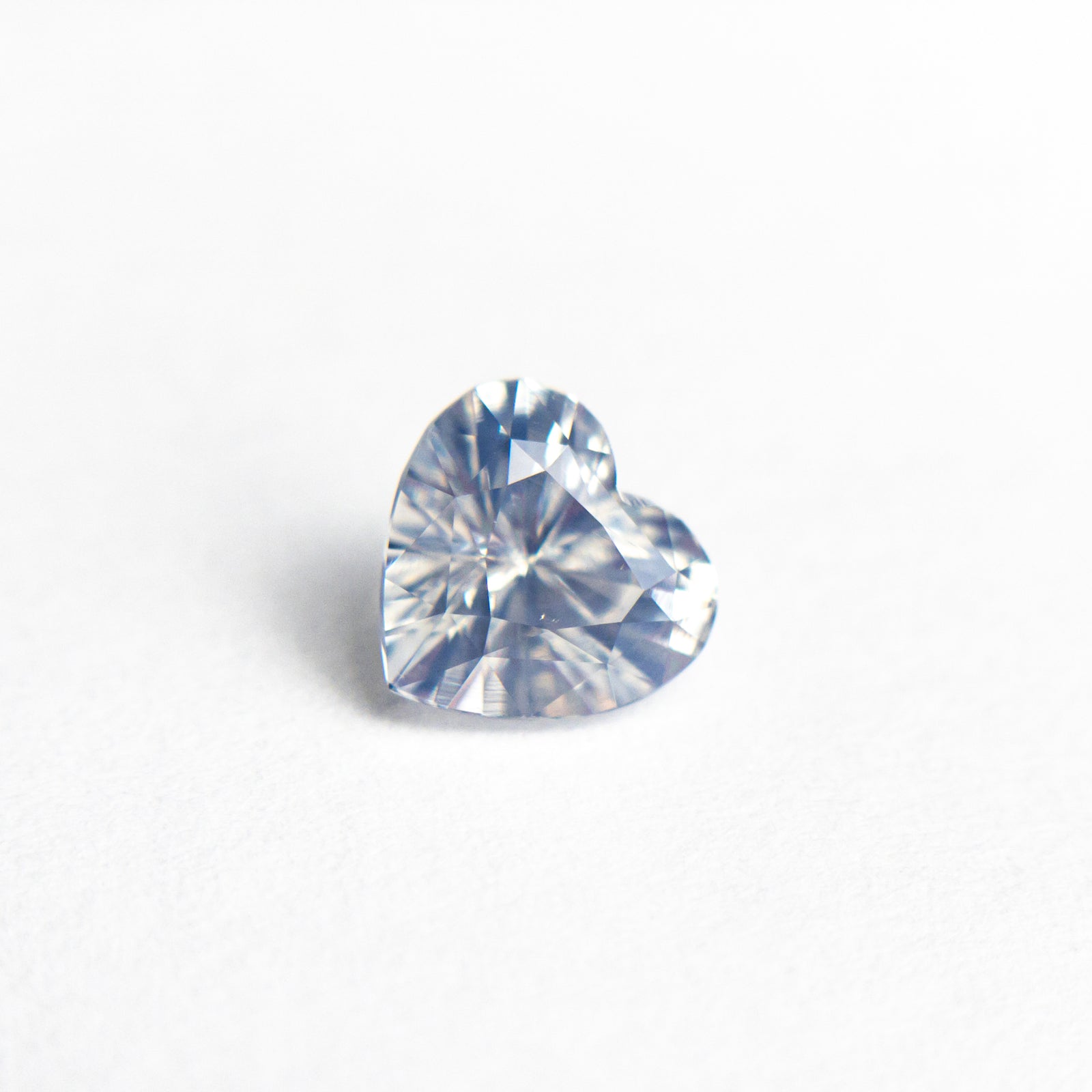 1.02ct 5.74x6.13x4.06mm Heart Brilliant Sapphire 26392-01