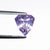 1.50ct 7.29x6.82x4.45mm Shield Brilliant Sapphire 26401-01