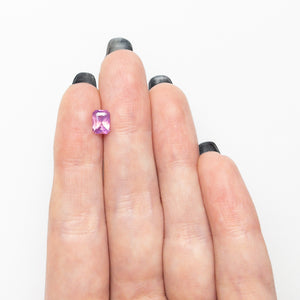 1.01ct 6.67x4.89x3.24mm Cut Corner Rectangle Brilliant Sapphire 26415-01