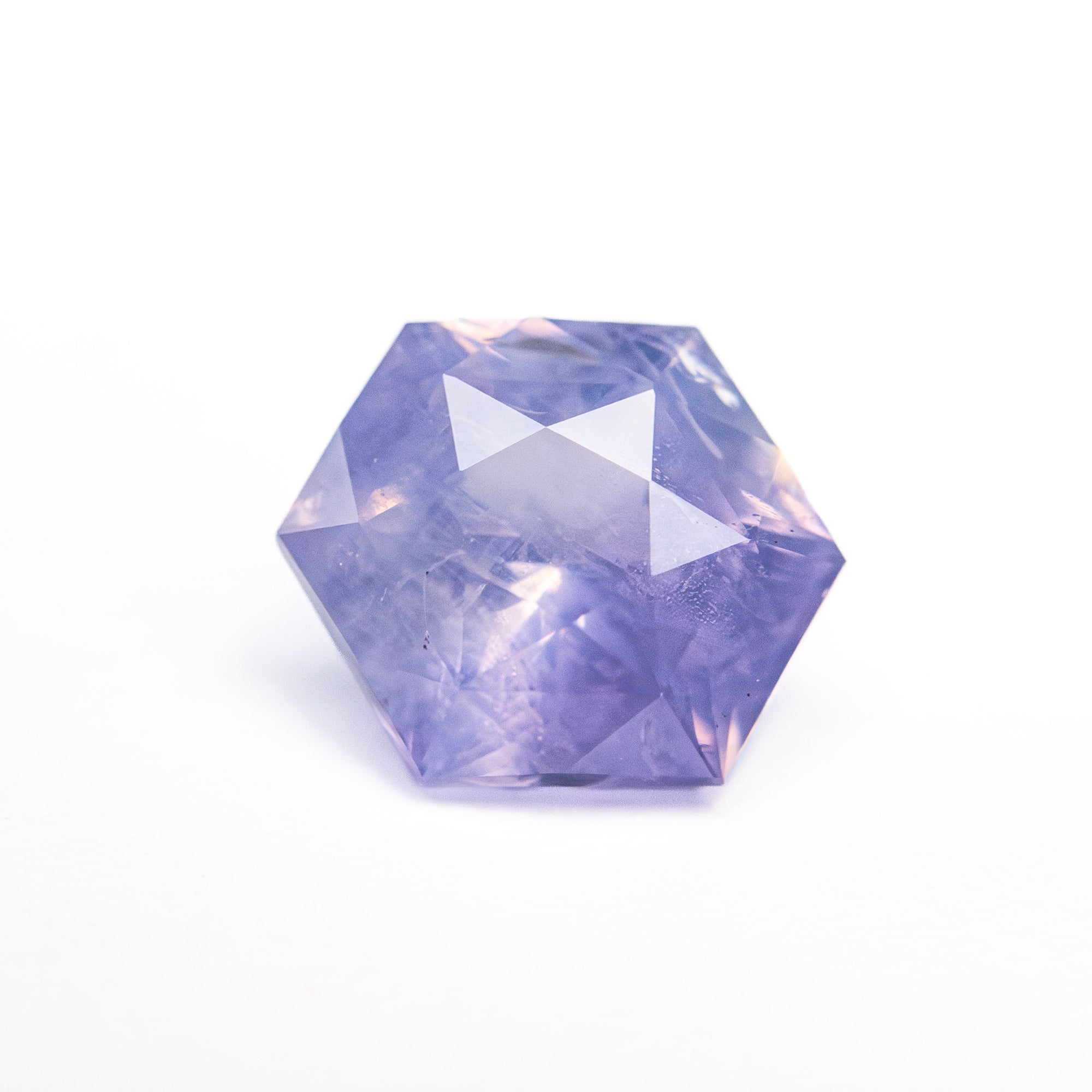 2.66ct 7.96x8.61x5.23mm Hexagon Brilliant Sapphire 26455-01