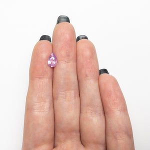 1.10ct 8.34x5.24x3.38mm Pear Brilliant Sapphire 26465-01