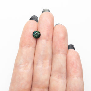 1.28ct 6.62x6.57x4.41mm Round Brilliant Sapphire 26493-02
