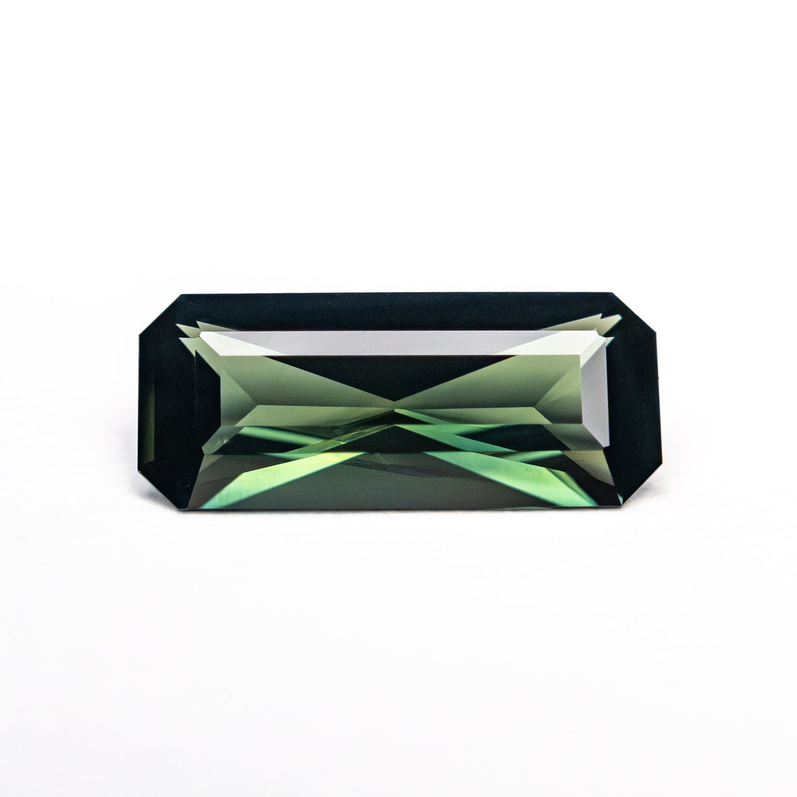 1.24ct 10.46x4.47x2.79mm Cut Corner Rectangle Brilliant Sapphire 26503-06