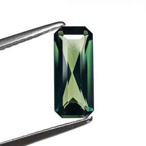 1.24ct 10.46x4.47x2.79mm Cut Corner Rectangle Brilliant Sapphire 26503-06