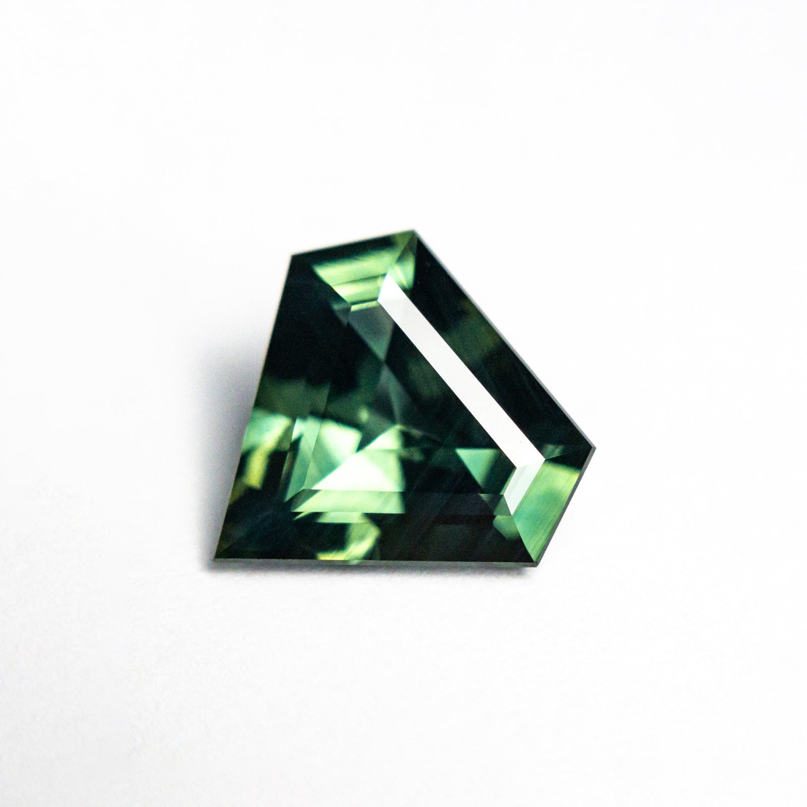 2.20ct 10.01x9.26x3.98mm Shield Step Cut Sapphire 26523-01