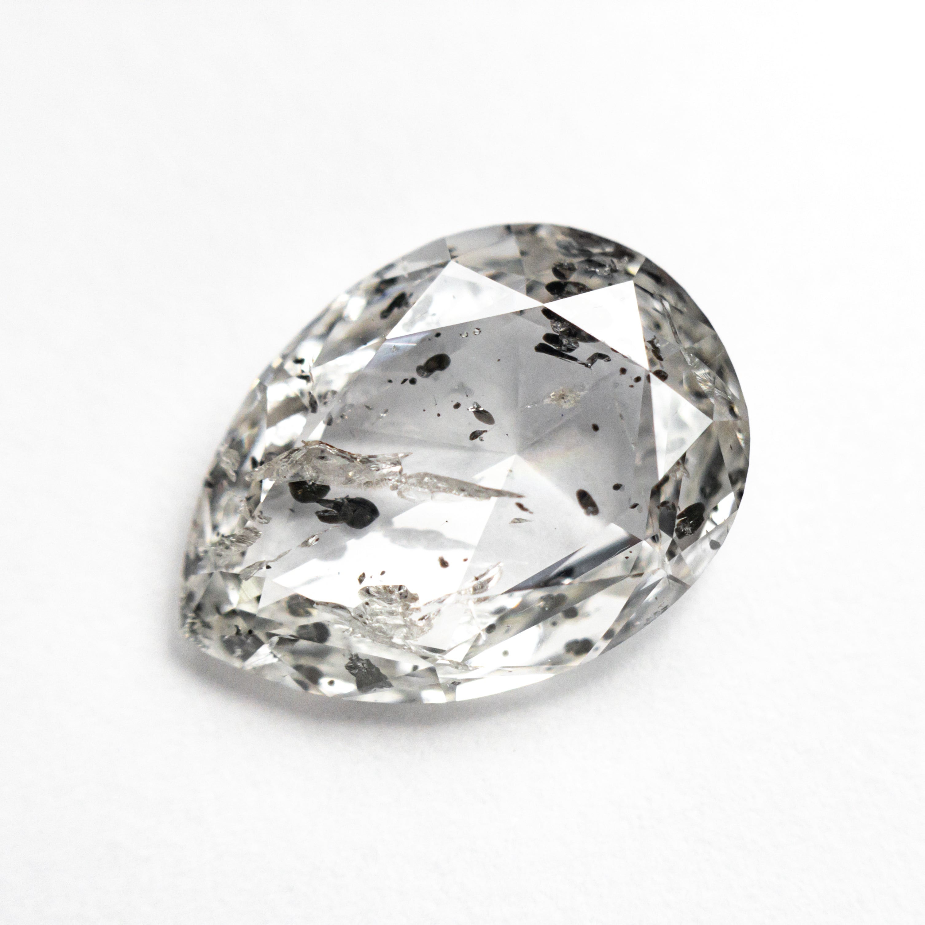 3.01ct 12.41x9.00x3.23mm Pear Rosecut 26536-01