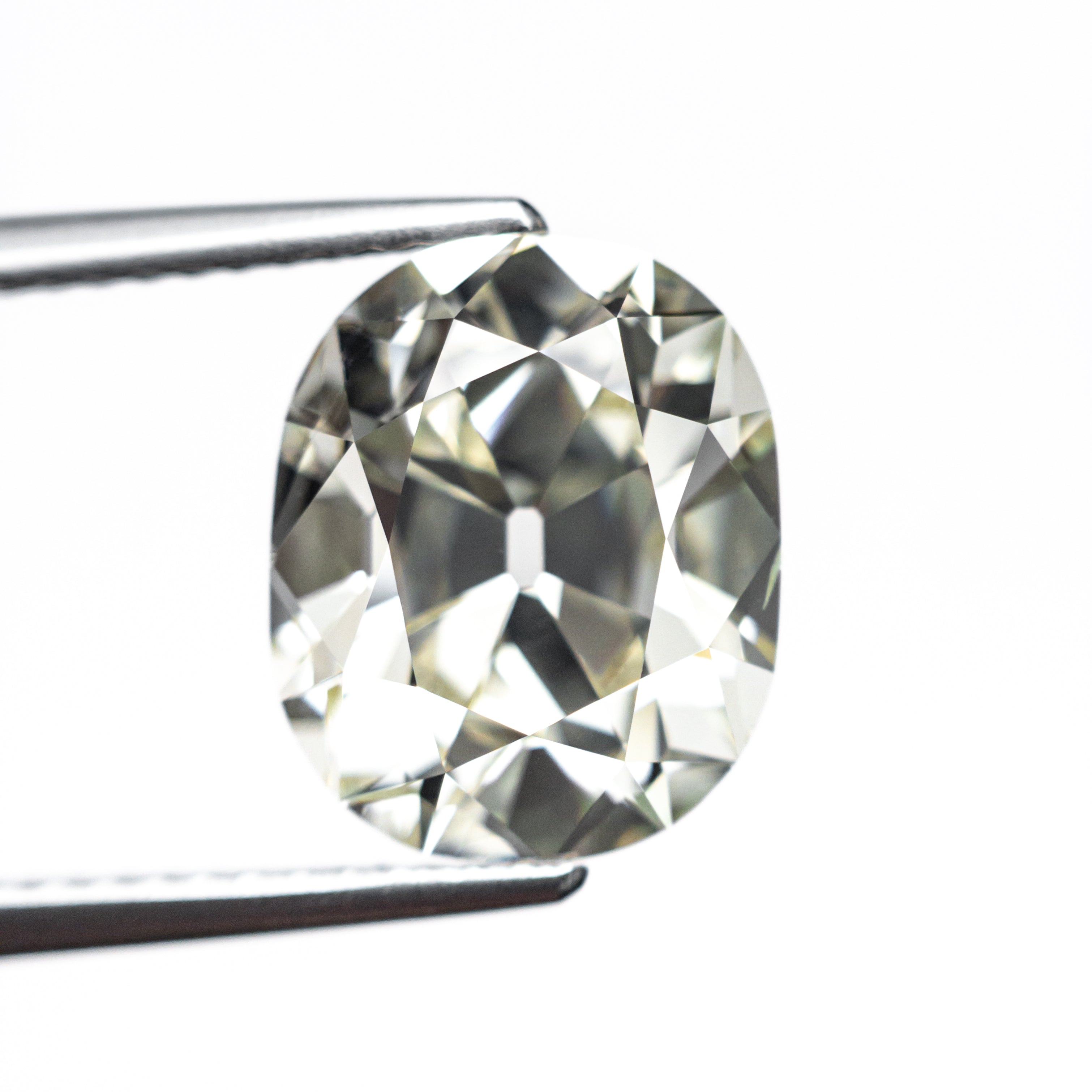 4.25ct 10.85x8.85x6.14mm GIA SI1 O-P Antique Old Mine Cut 26550-01