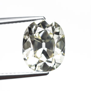 4.25ct 10.85x8.85x6.14mm GIA SI1 O-P Antique Old Mine Cut 26550-01