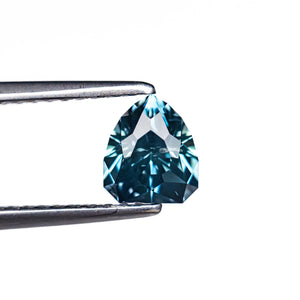 1.04ct 6.00x5.22x4.28mm Shield Brilliant Sapphire 26555-08