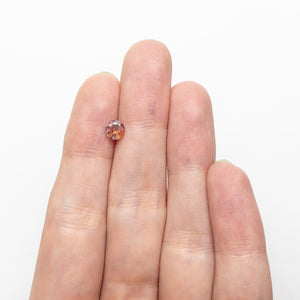 0.65ct 5.10x5.08x3.39mm Round Brilliant Sapphire 26556-03