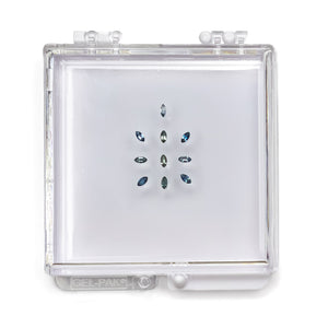 OFFLINE PARCEL 0.45cttw 10pc 3x1.5mm Marquise Brilliant Sapphire Parcel 26571-01