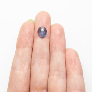 1.58ct 9.09x7.51x2.67mm Oval Rosecut Sapphire 26582-07