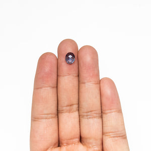 1.16ct 8.06x6.61x2.45mm Oval Rosecut Sapphire 26584-01