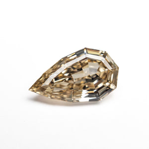 1.50ct 10.66x6.32x3.33mm GIA VVS1 Fancy Brown-Yellow Geo Pear Step Cut 🇿🇦 26600-01