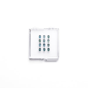 OFFLINE PARCEL 6.65cttw 12pc Oval Brilliant Sapphire Parcel 26620-01