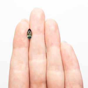 0.96ct 9.51x4.41x3.03mm Marquise Brilliant Sapphire 26630-02