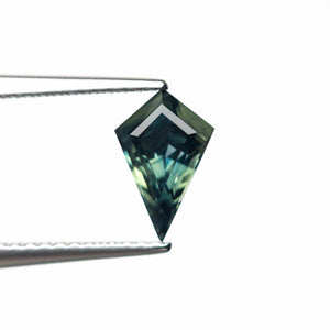 0.90ct 8.87x5.80x3.64mm Kite Step Cut Sapphire 26633-04