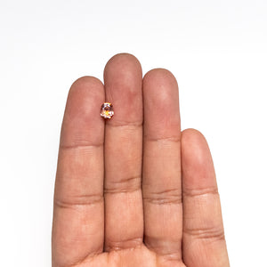 0.70ct 5.87x4.84x3.14mm Cushion Brilliant Sapphire 26673-03