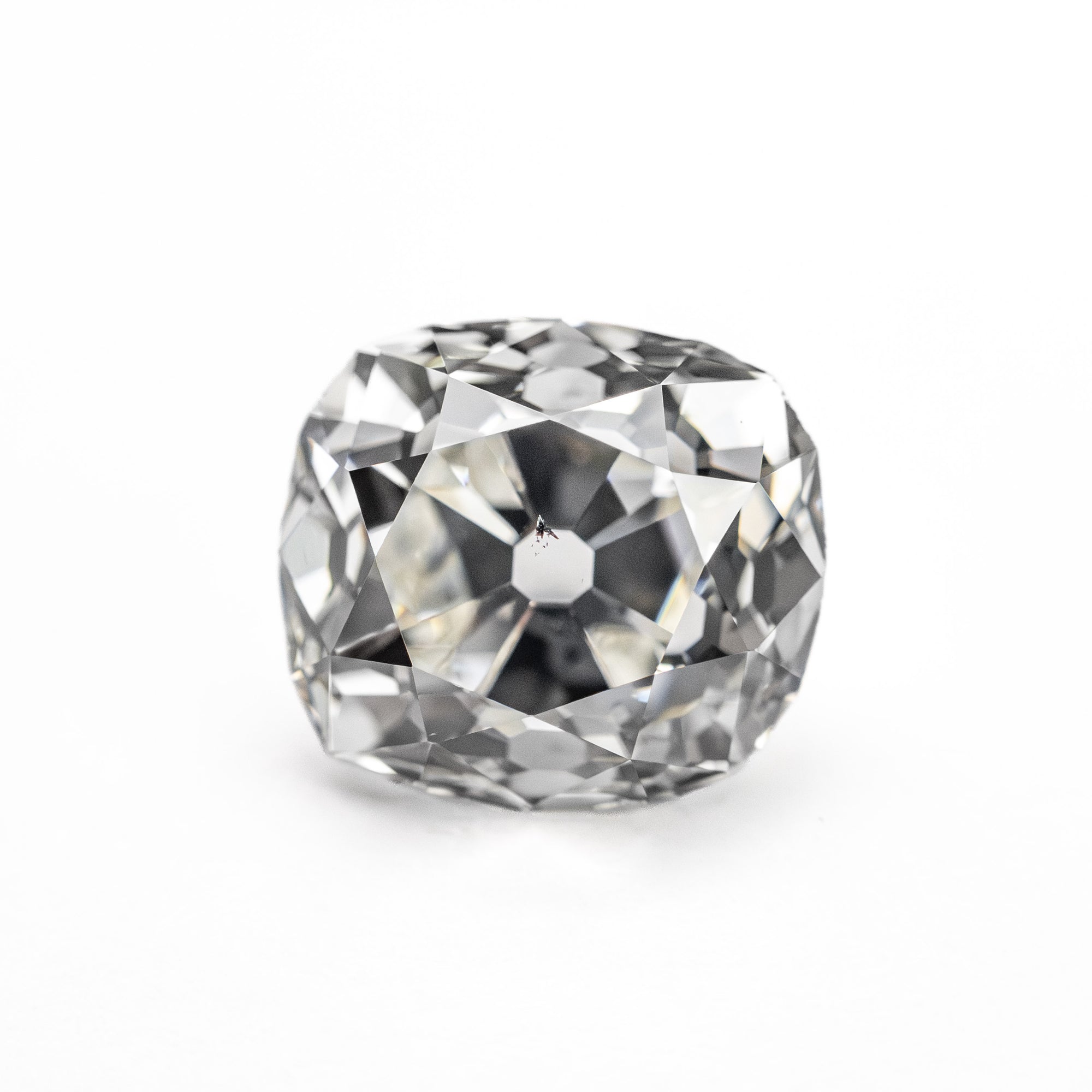 2.41ct 8.29x7.46x5.29mm GIA SI2 H Antique Old Mine Cut 26685-01