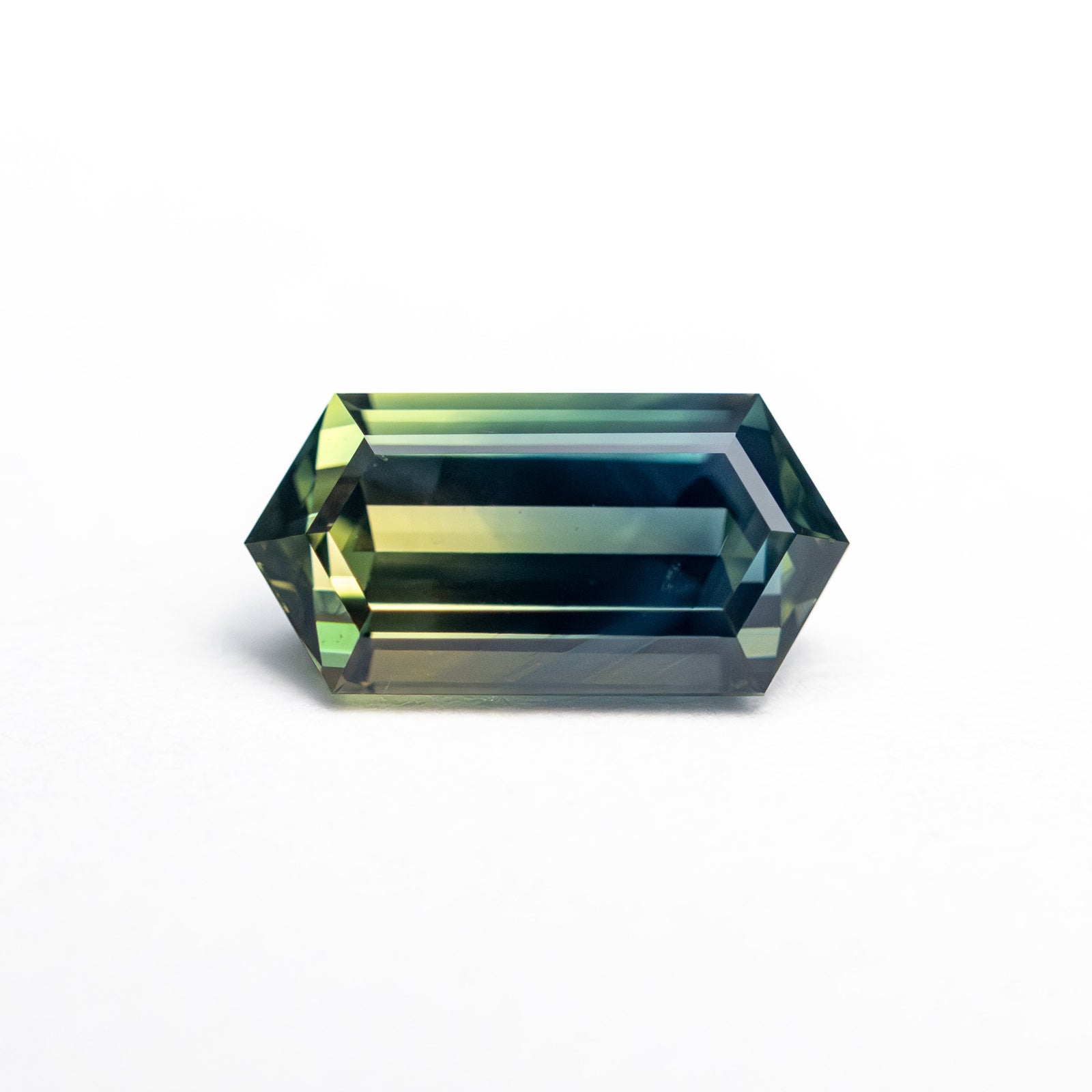 1.54ct 9.18x4.66x3.70mm Hexagon Step Cut Sapphire 26722-01