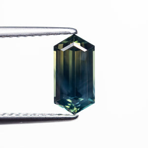 1.54ct 9.18x4.66x3.70mm Hexagon Step Cut Sapphire 26722-01
