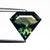 2.84ct 9.76x10.81x4.72mm Shield Step Cut Sapphire 26727-01