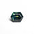 1.44ct 7.21x5.37x4.39mm Hexagon Step Cut Sapphire 26728-01