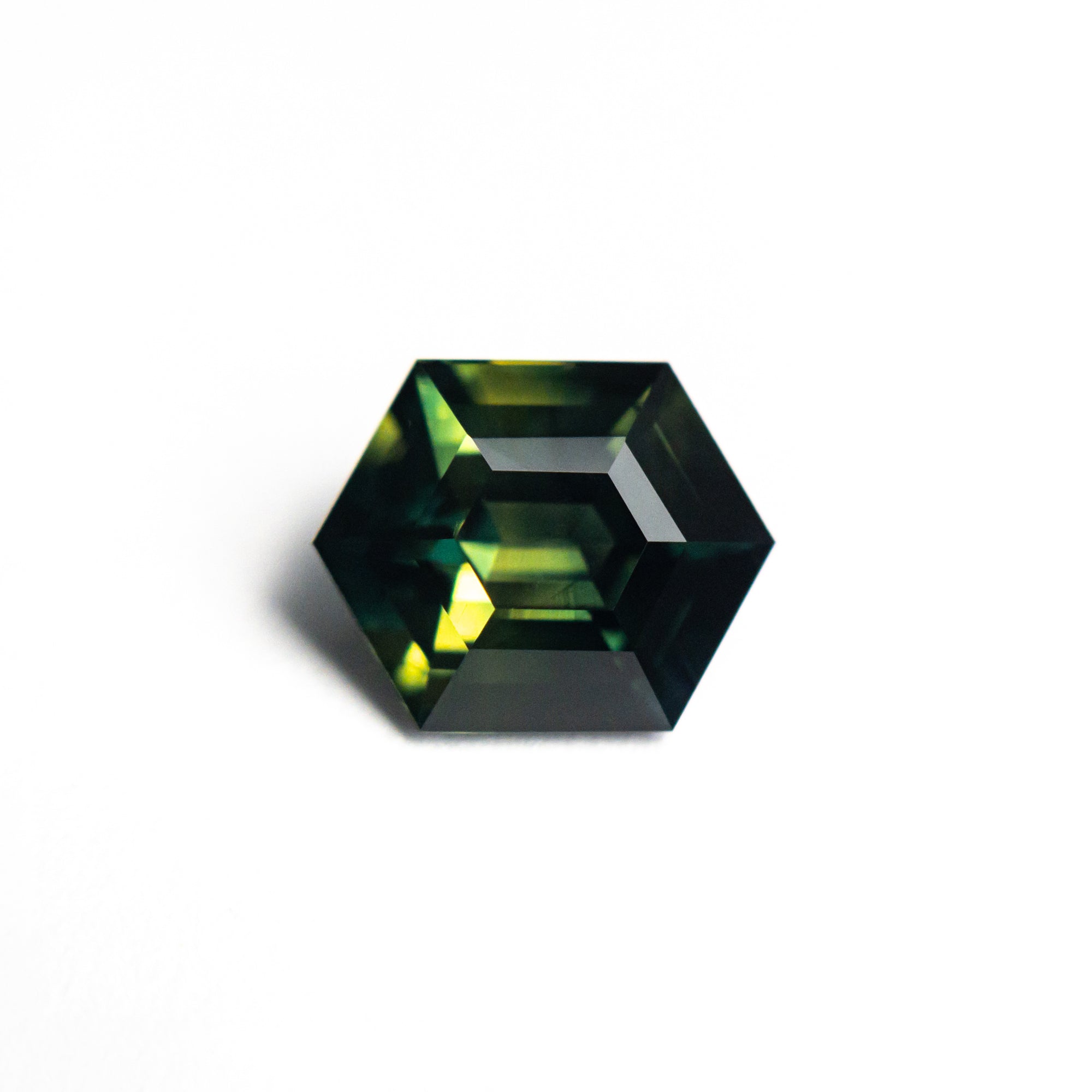 1.66ct 8.22x6.55x4.20mm Hexagon Step Cut Sapphire 26728-02