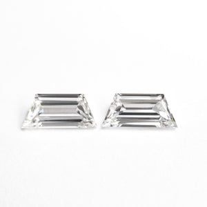 0.79cttw 6pc VVS/VS E-F Trapezoid Step Cut Layout 26749-01