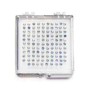 OFFLINE PARCEL 7.82cttw 108pc Round Brilliant Sapphire Parcel 26761-01