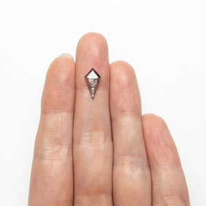 0.91ct 12.78x6.53x1.57mm Kite Rosecut 26780-32