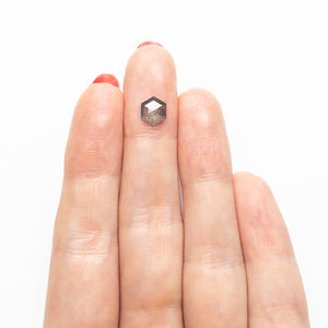 0.82ct 7.11x6.27x2.25mm Hexagon Rosecut 26781-01