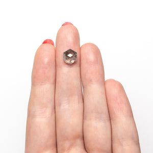 2.69ct 8.73x7.53x4.95mm Hexagon Rosecut 26781-14