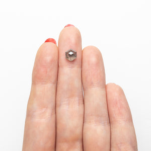 1.39ct 7.08x6.14x3.71mm Hexagon Rosecut 26781-16