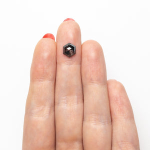 1.25ct 7.85x6.84x2.98mm Hexagon Rosecut 26781-18