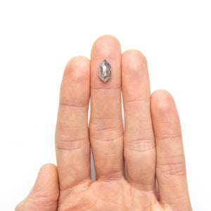 2.56ct 12.15x6.50x3.85mm Hexagon Rosecut 26782-11